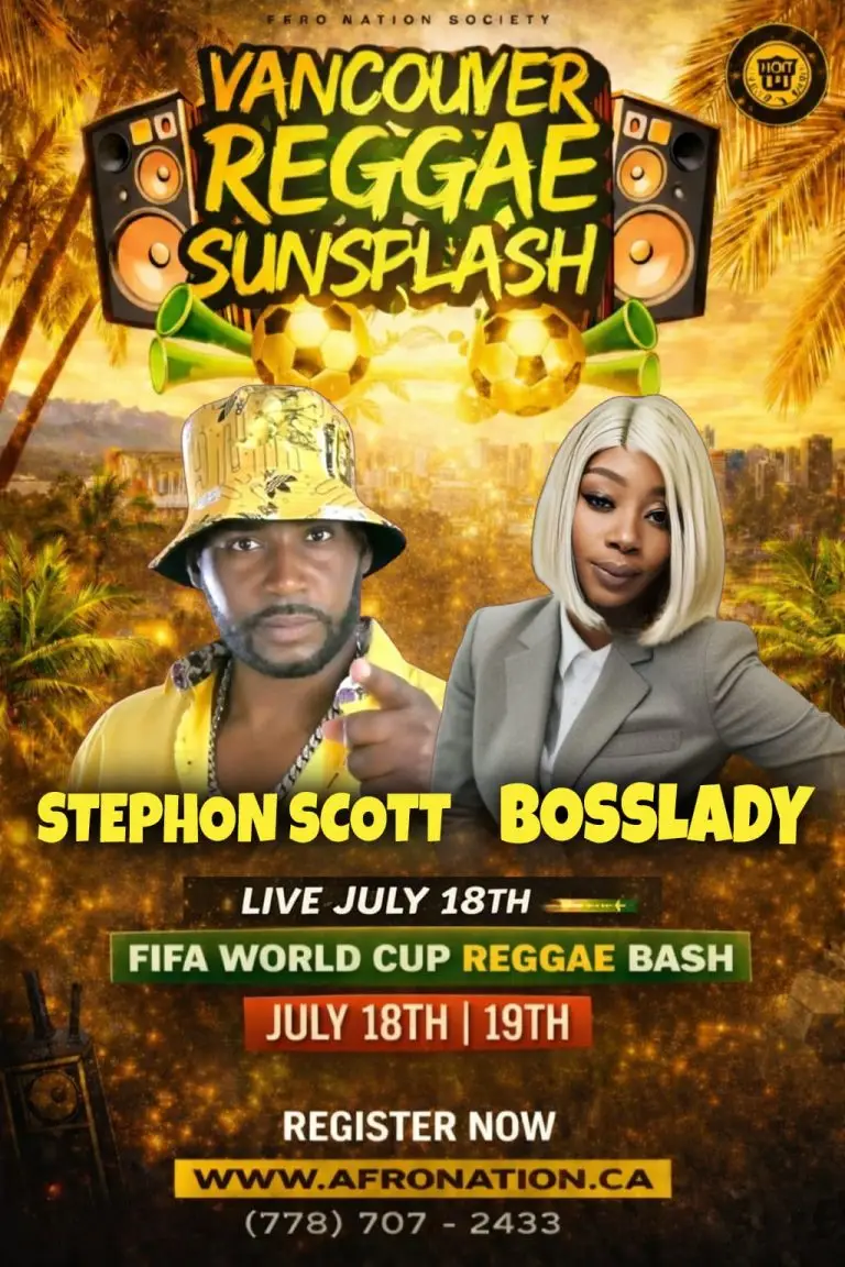 2026 Sunsplash Poster featuring Stephon Scott and Bosslady