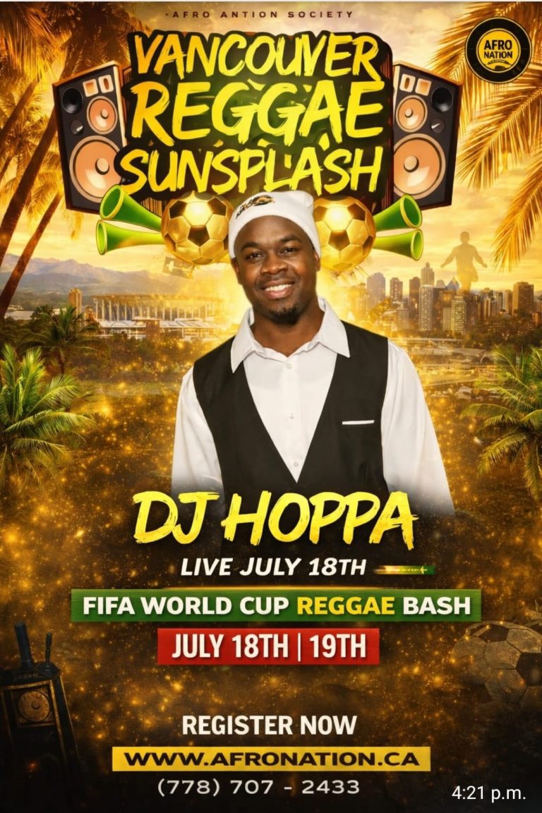 2026 Sunsplash Poster featuring DJ Hoppa