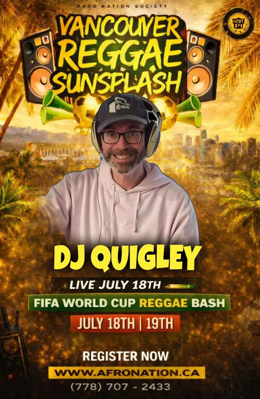 2026 Sunsplash Poster featuring DJ Quigley
