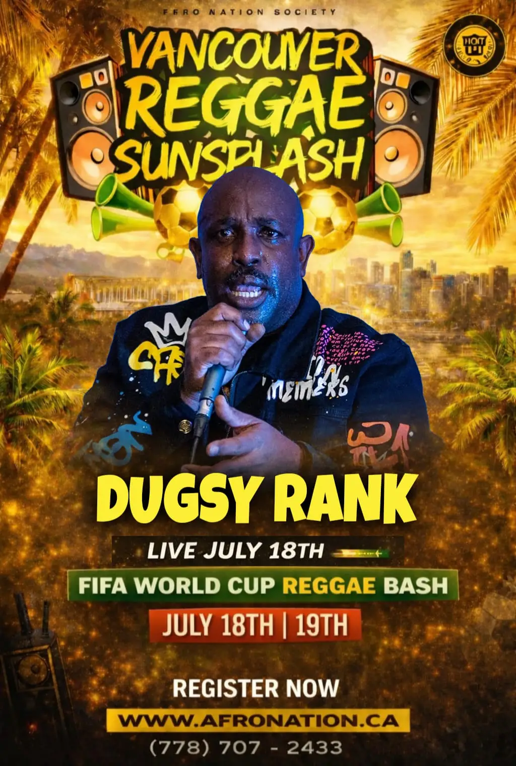 2026 Sunsplash Poster featuring Dugsy Rank